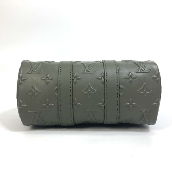 Louis Vuitton Monogram Seal Keepall Shoulder Bag Khaki - Picture 3 of 8